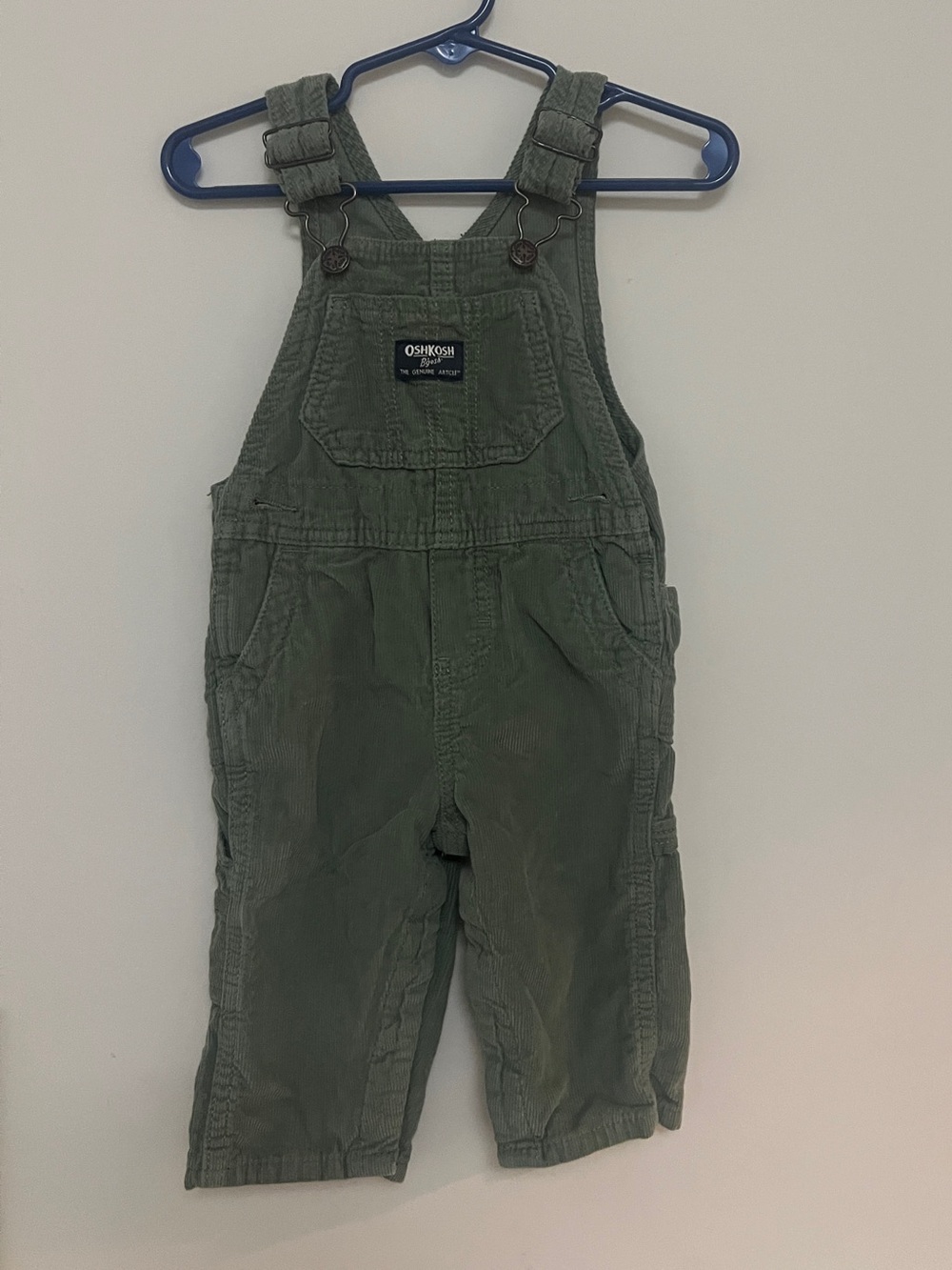 OshKosh B'gosh Olive Green Toddler Overalls